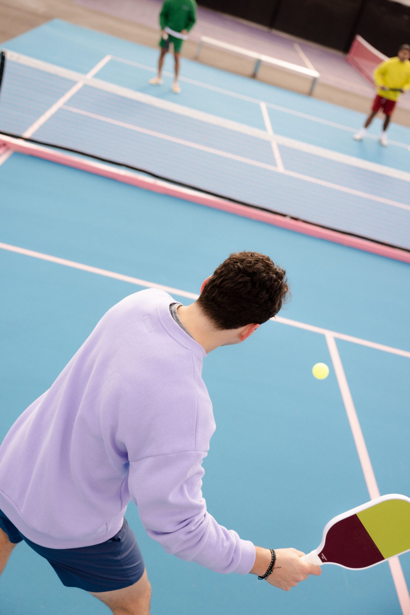 Pickleball players in the Toronto community