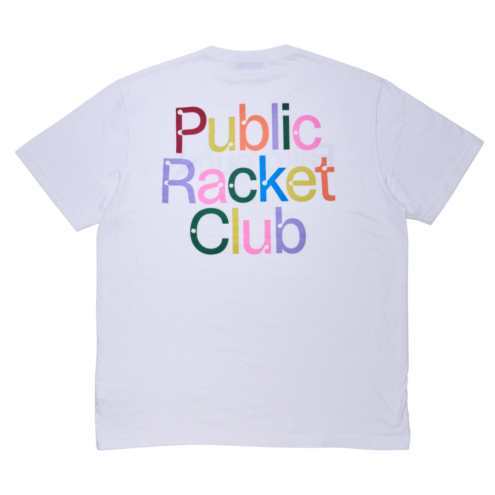 Public Racket Club Tee – White