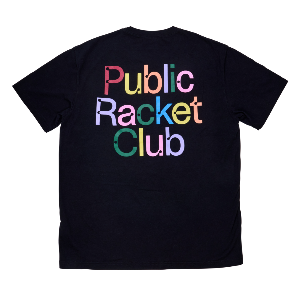 Public Racket Club Tee – Black