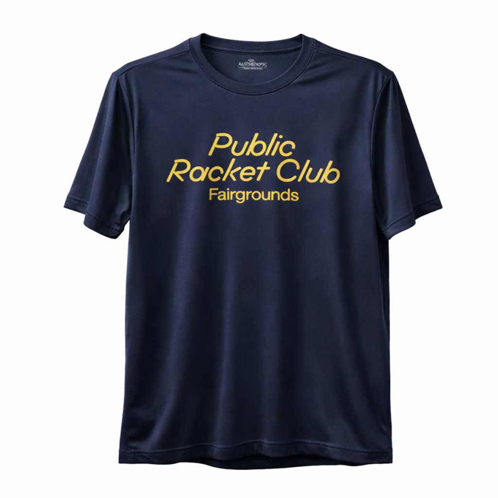 New Athletic T-Shirt – Navy- Yellow PRC