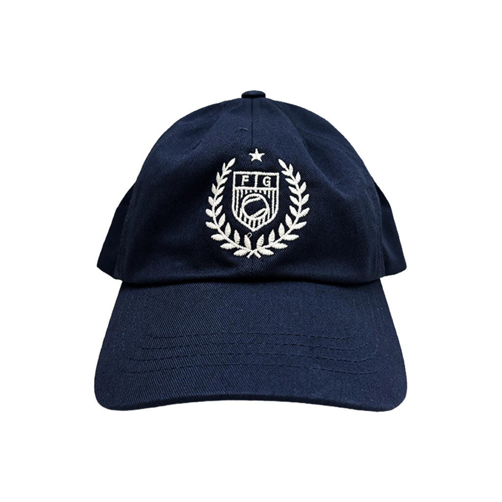 Fairgrounds Crest Chino Twill Hat – Navy