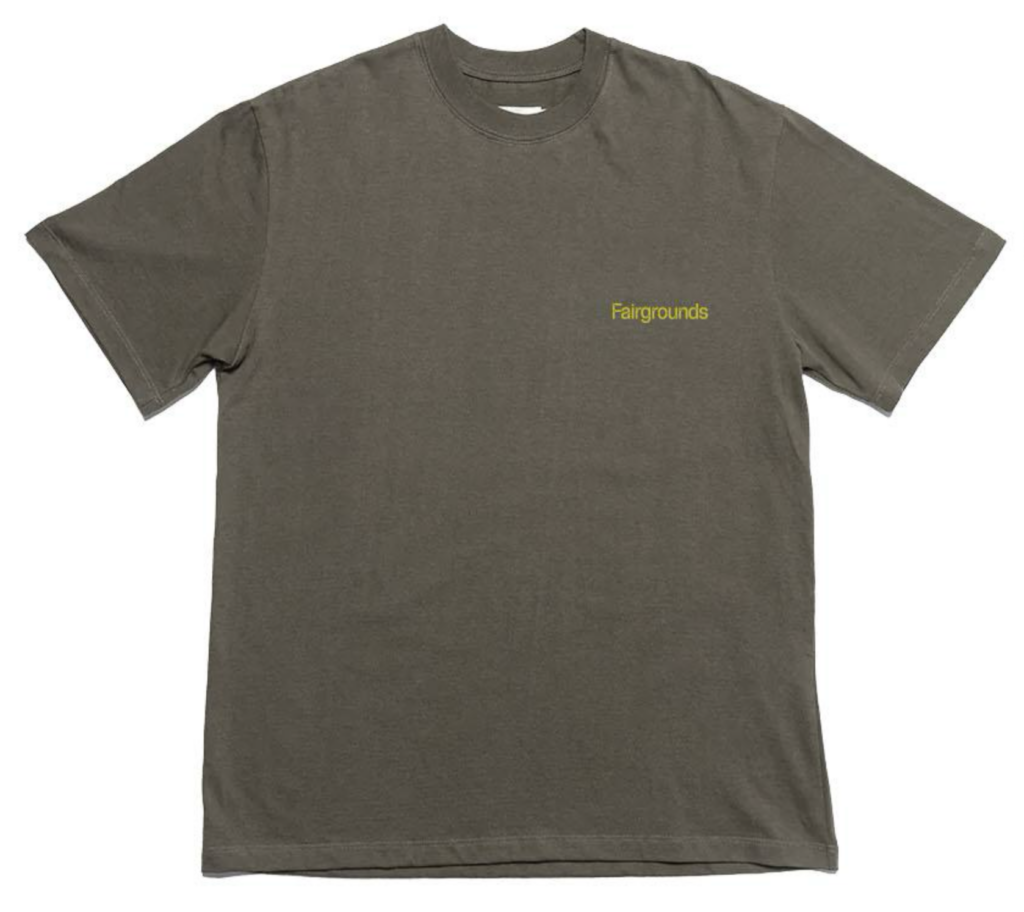 Dark Grey Pickleball Fairgrounds Public Racket Club Tee